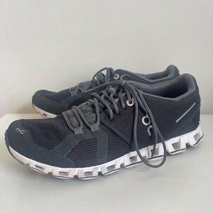 ON Cloud Running Cloud5 Black Mesh Sneakers Womens 7
